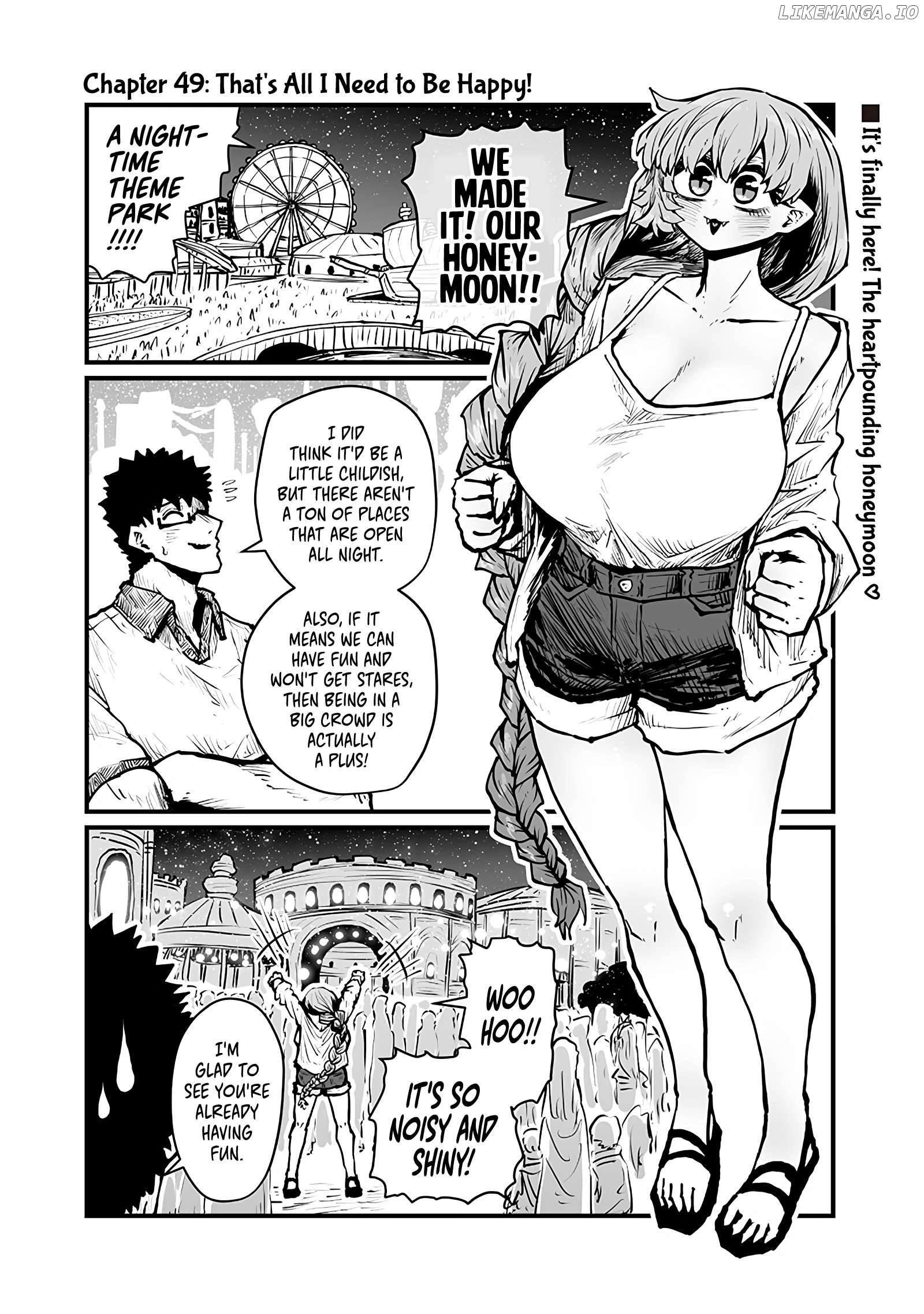 Please Give Me Your Blood, I Will Serve You In Gratitude Chapter 49 - page 1