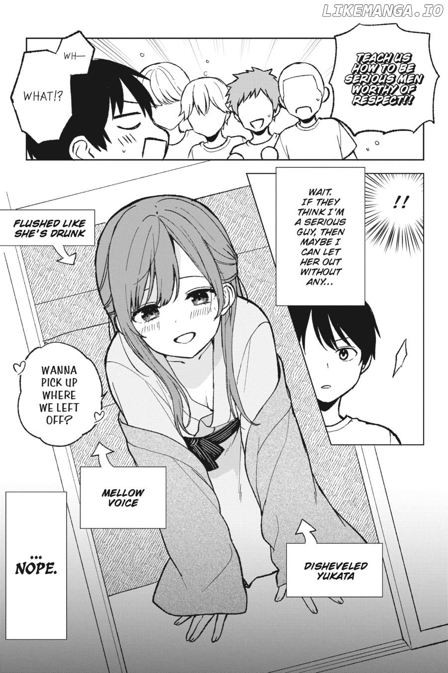 When I Rescued a Beautiful Girl Who Was About to Be Mol*sted, It Was My Childhood Friend Sitting Next to Me Chapter 60 - page 12