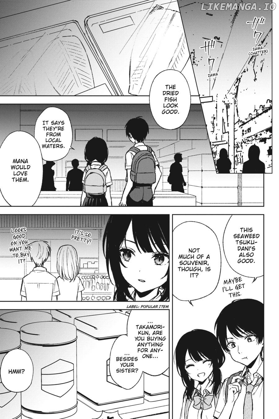 When I Rescued a Beautiful Girl Who Was About to Be Mol*sted, It Was My Childhood Friend Sitting Next to Me Chapter 61 - page 13