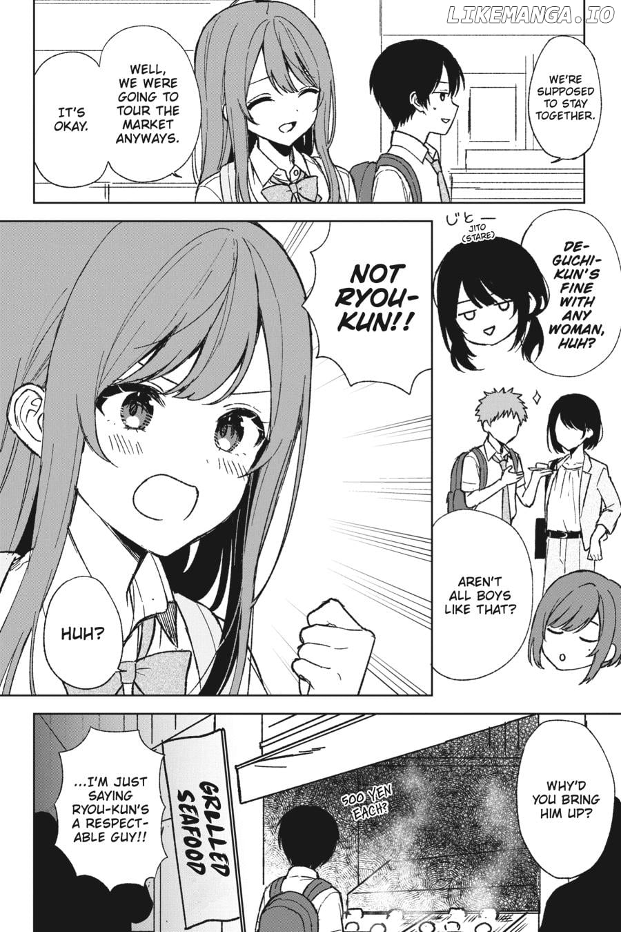 When I Rescued a Beautiful Girl Who Was About to Be Mol*sted, It Was My Childhood Friend Sitting Next to Me Chapter 61 - page 6