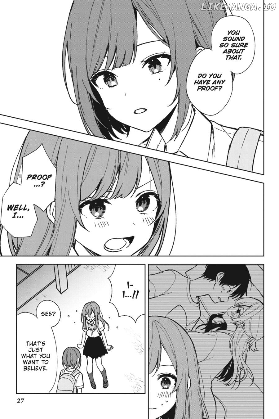 When I Rescued a Beautiful Girl Who Was About to Be Mol*sted, It Was My Childhood Friend Sitting Next to Me Chapter 61 - page 7