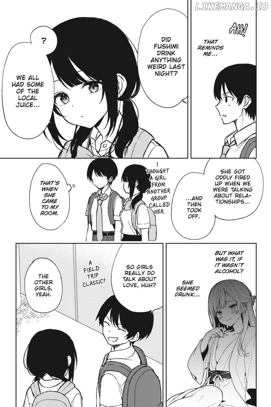 When I Rescued a Beautiful Girl Who Was About to Be Mol*sted, It Was My Childhood Friend Sitting Next to Me Chapter 61 - page 9