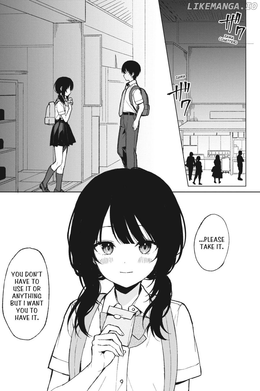 When I Rescued a Beautiful Girl Who Was About to Be Mol*sted, It Was My Childhood Friend Sitting Next to Me Chapter 62 - page 1