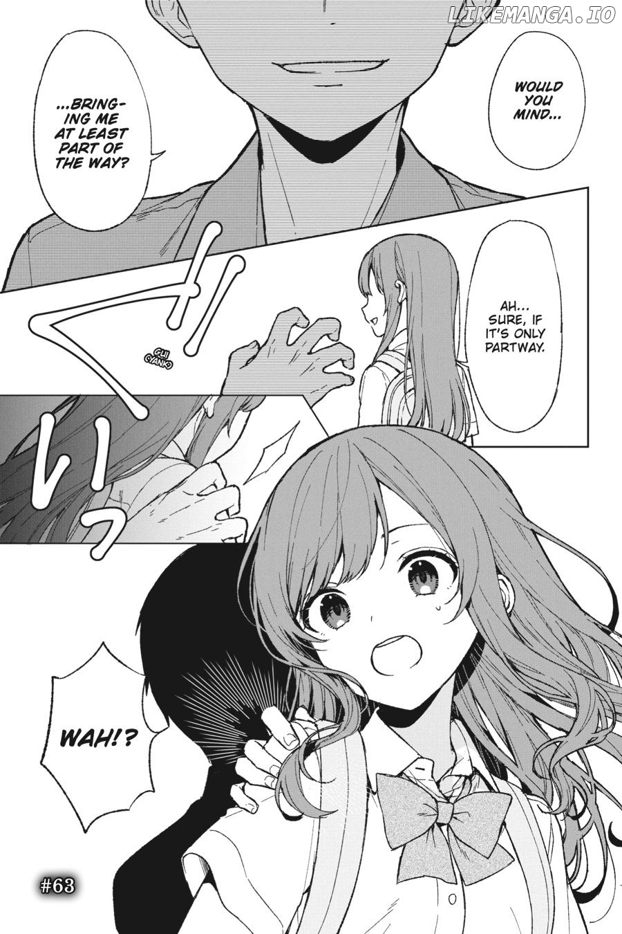 When I Rescued a Beautiful Girl Who Was About to Be Mol*sted, It Was My Childhood Friend Sitting Next to Me Chapter 63 - page 1