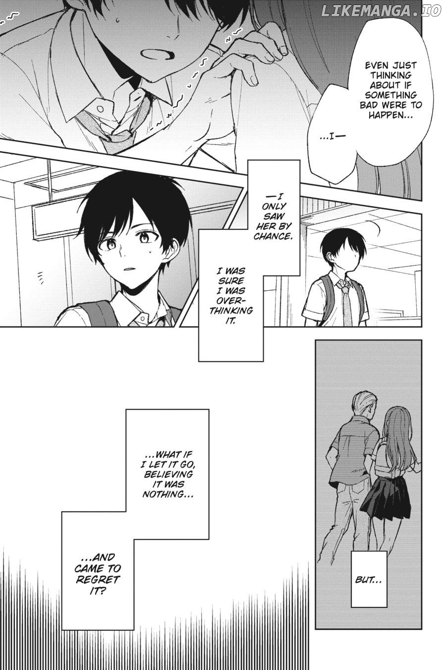 When I Rescued a Beautiful Girl Who Was About to Be Mol*sted, It Was My Childhood Friend Sitting Next to Me Chapter 63 - page 7