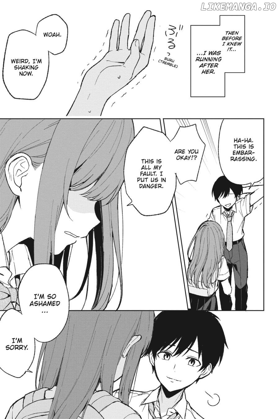 When I Rescued a Beautiful Girl Who Was About to Be Mol*sted, It Was My Childhood Friend Sitting Next to Me Chapter 63 - page 9