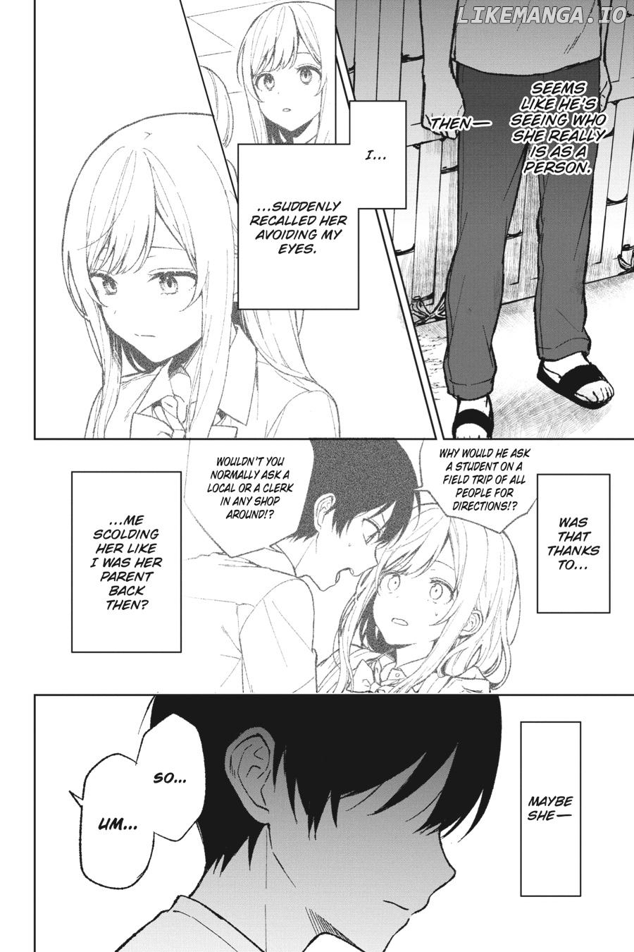 When I Rescued a Beautiful Girl Who Was About to Be Mol*sted, It Was My Childhood Friend Sitting Next to Me Chapter 64 - page 8