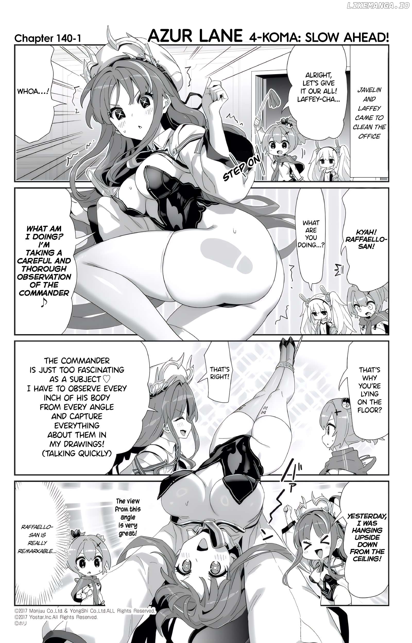 Azur Lane 4-Koma: Slow Ahead Chapter 140 - page 1