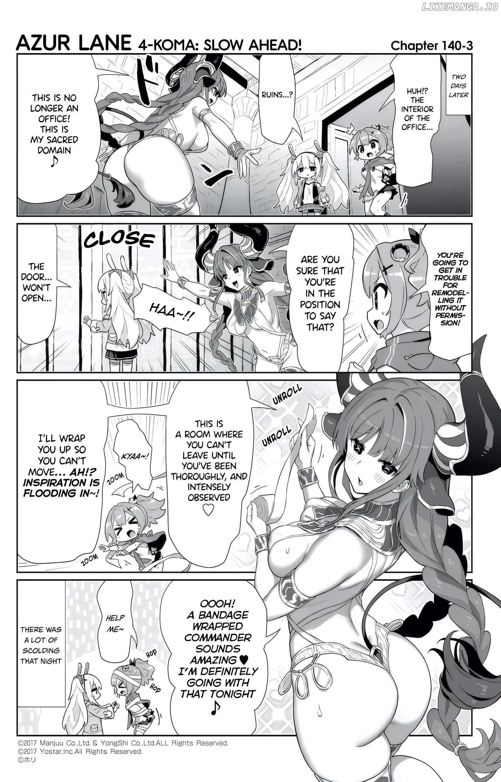 Azur Lane 4-Koma: Slow Ahead Chapter 140 - page 3