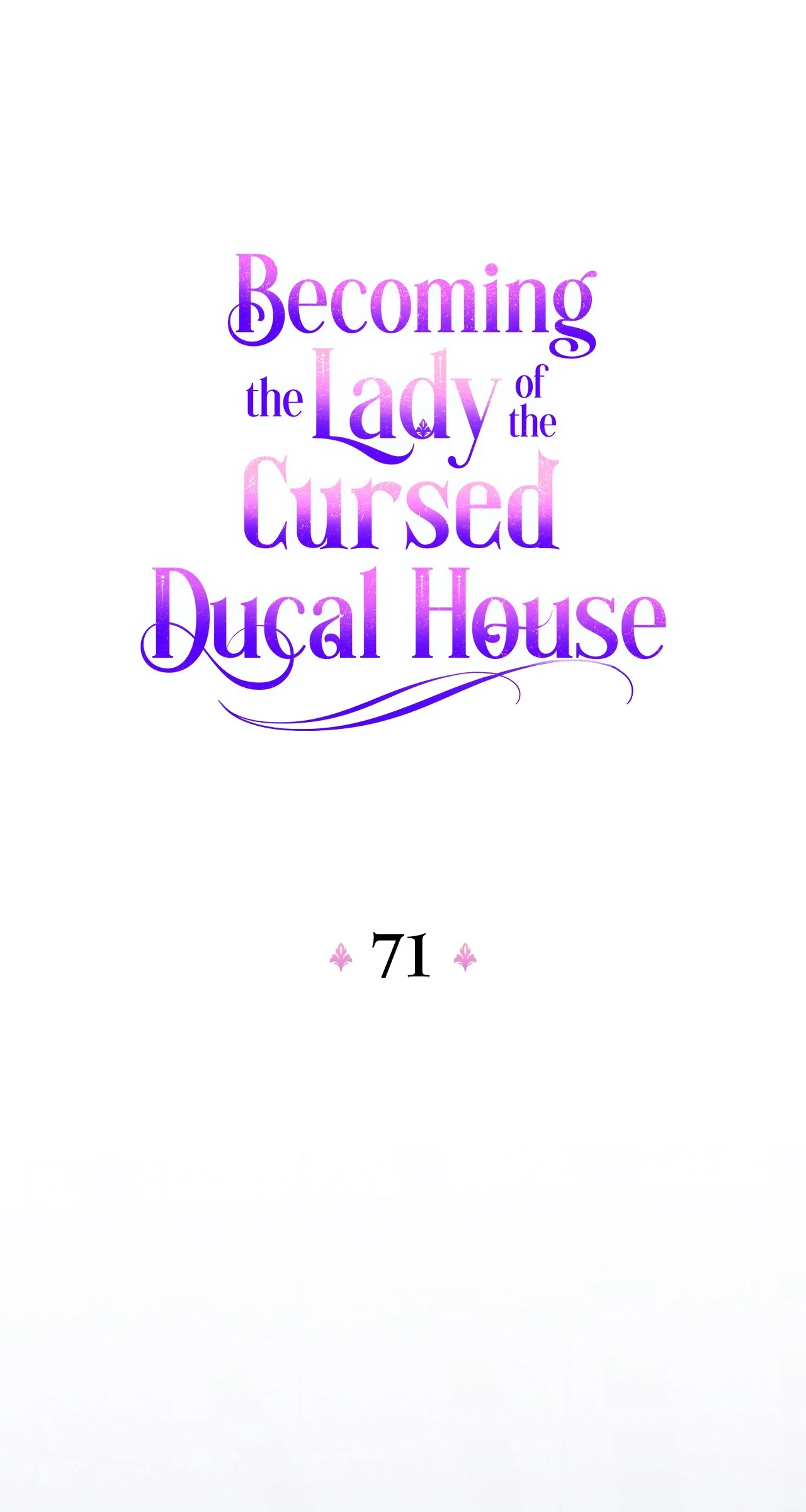 Becoming the Lady of the Cursed Ducal House Chapter 71 - page 10