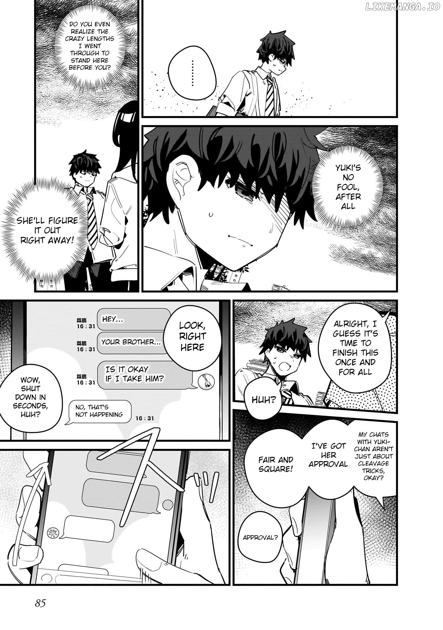 Imouto Wa Kanojo Ni Deki Nai No Ni Chapter 10 - page 14