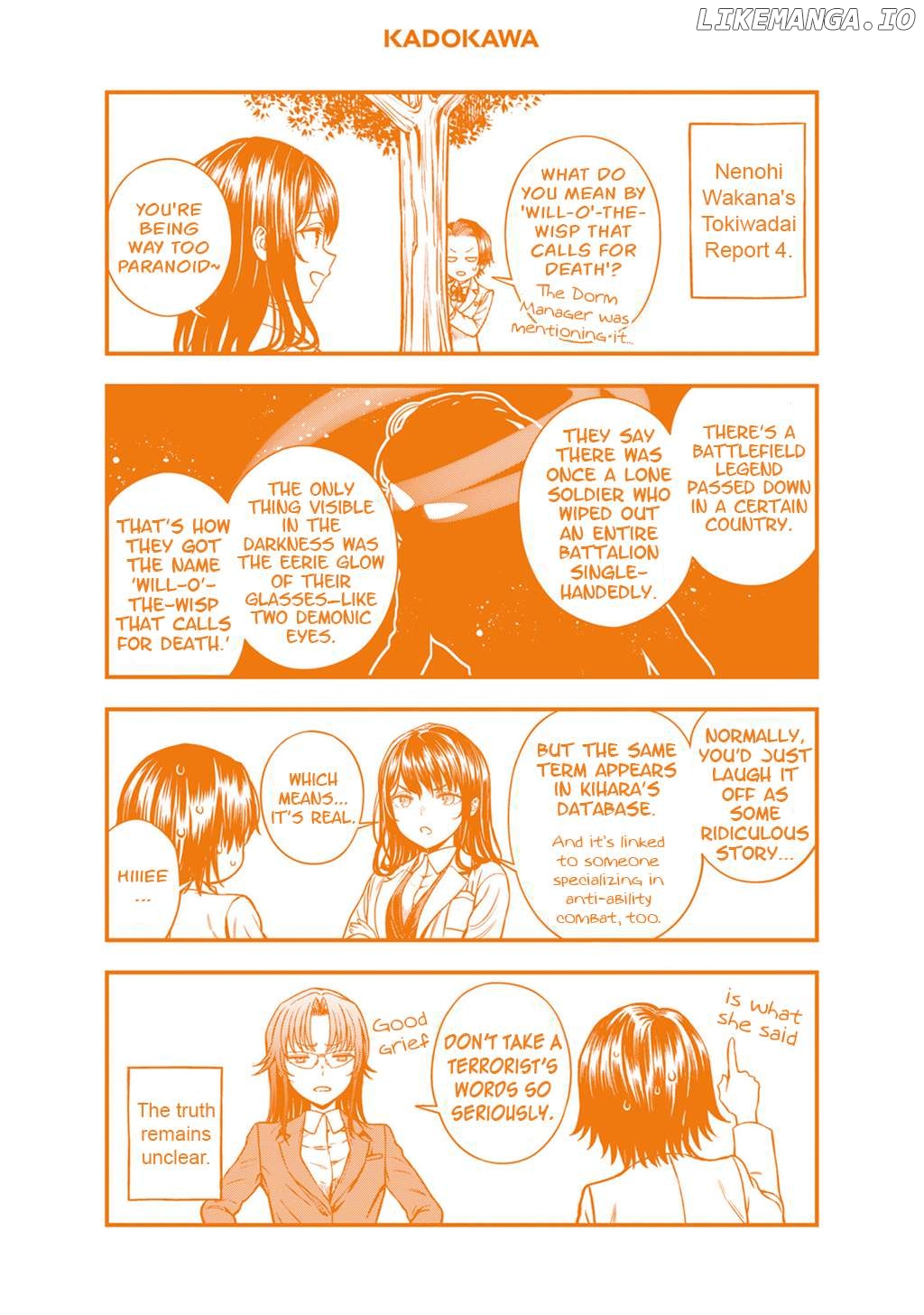 Toaru Kagaku no Mental Out Chapter 30.5 - page 2