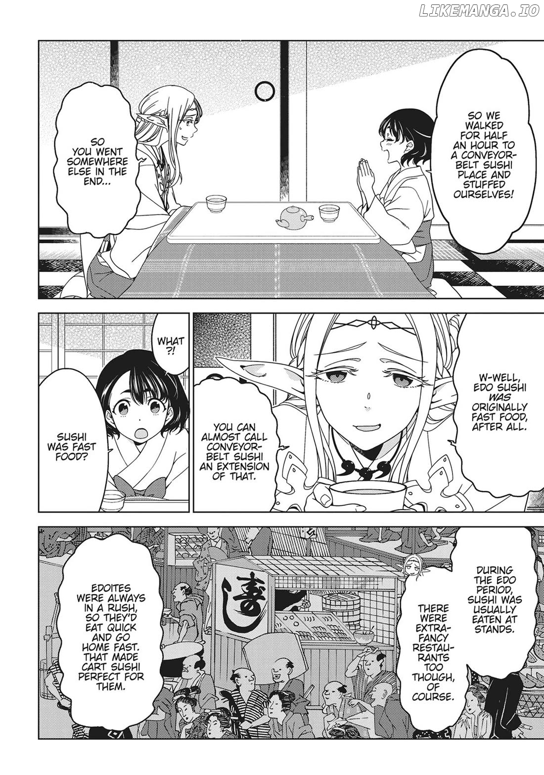 Edomae Elf Chapter 107 - page 3
