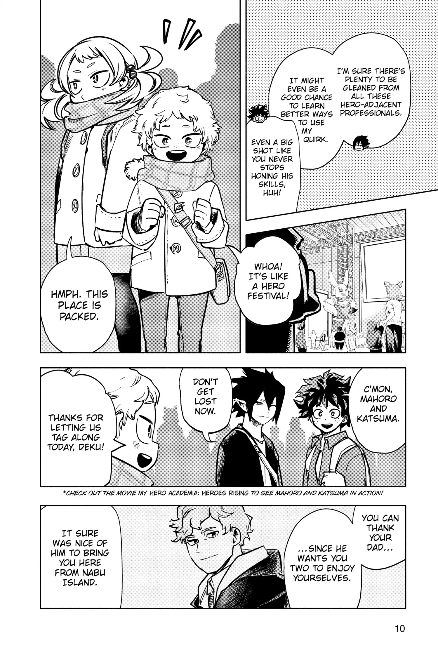 My Hero Academia - Team-Up Missions Chapter 32 - page 10