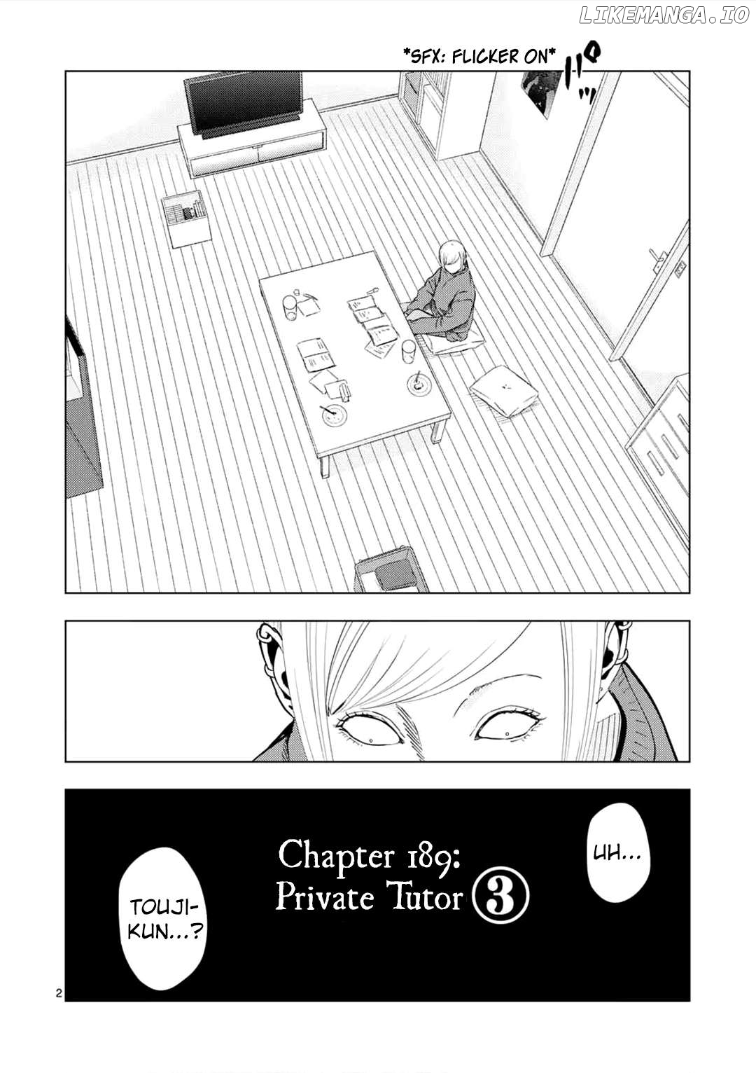 Ura Baito: Toubou Kinshi Chapter 189 - page 2