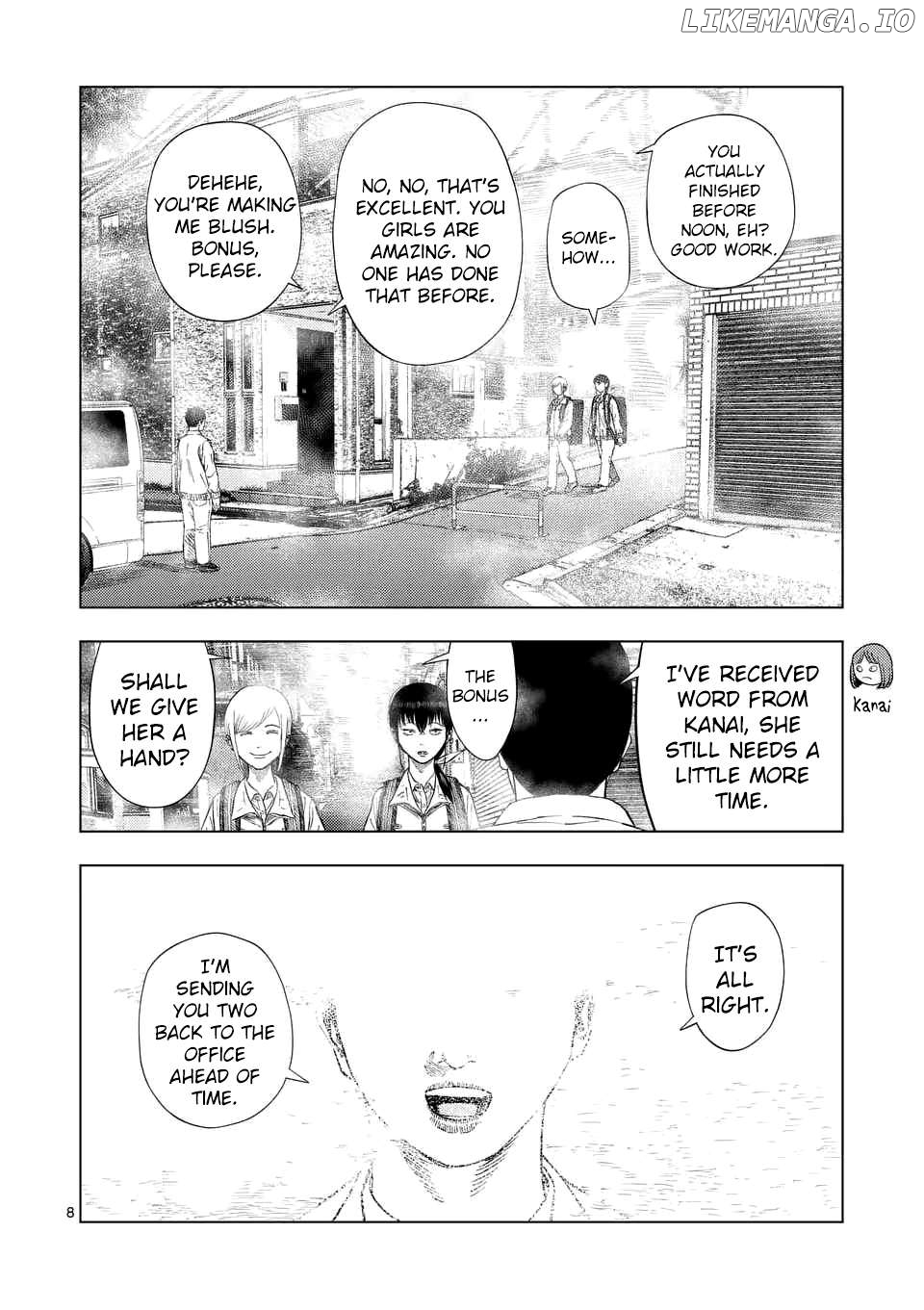 Ura Baito: Toubou Kinshi Chapter 191 - page 8
