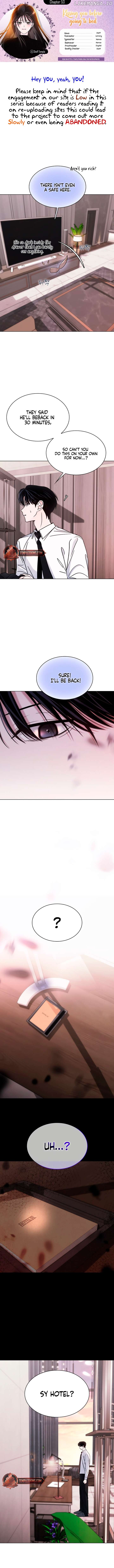 Kiss Before Going To Bed Chapter 53 - page 1