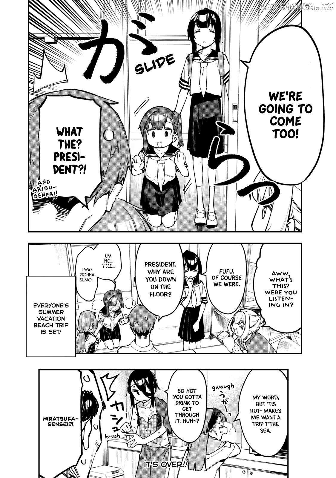 Seitokai Ni Mo Ana Wa Aru! Chapter 60 - page 8