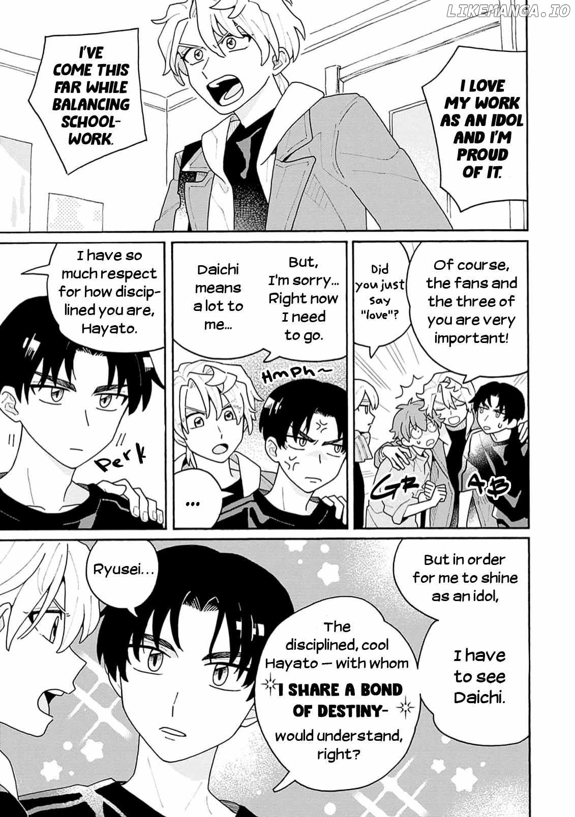 Lovesick Idol Ryuusei-kun Won't Give Up! Chapter 4 - page 19