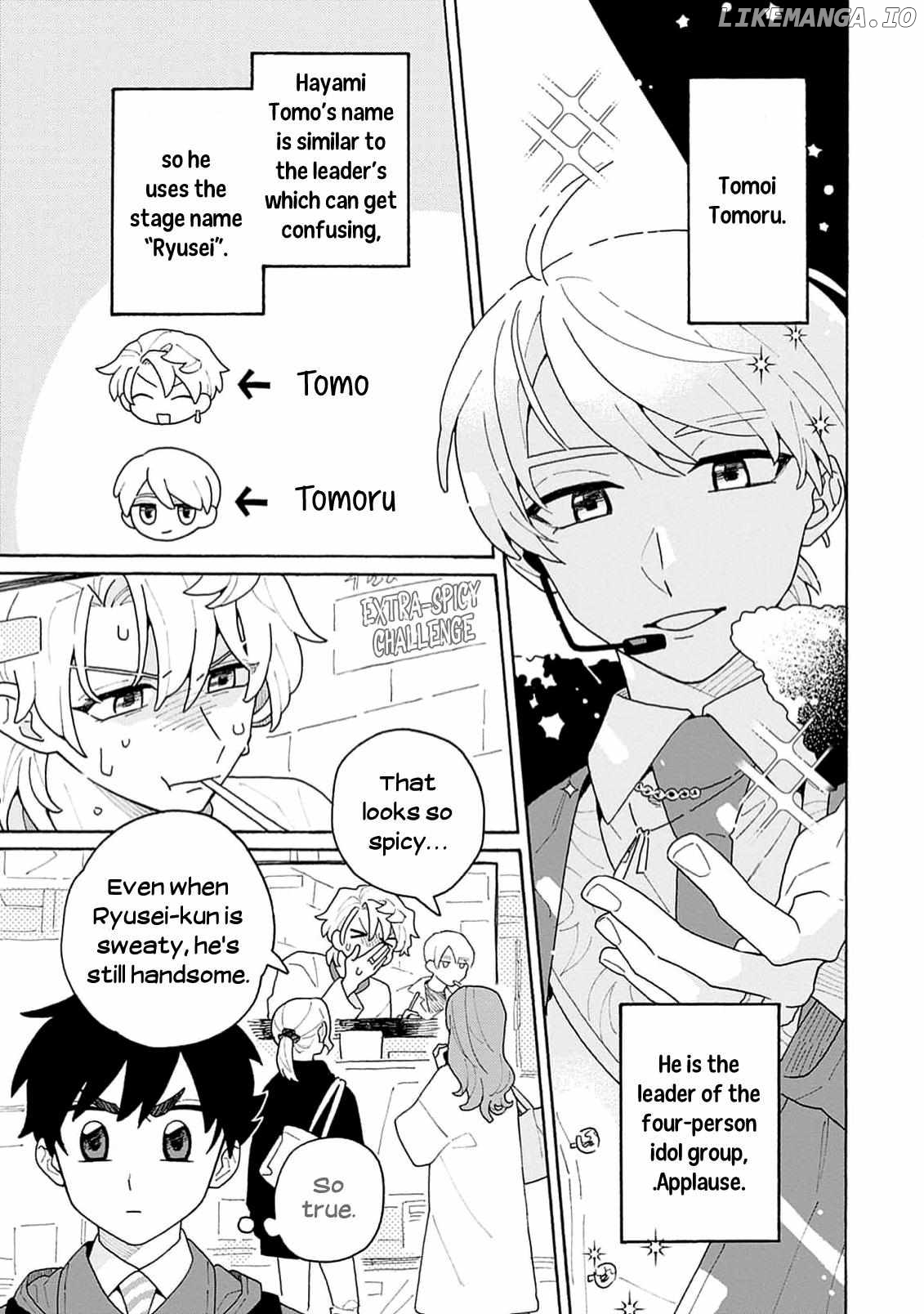 Lovesick Idol Ryuusei-kun Won't Give Up! Chapter 4 - page 5