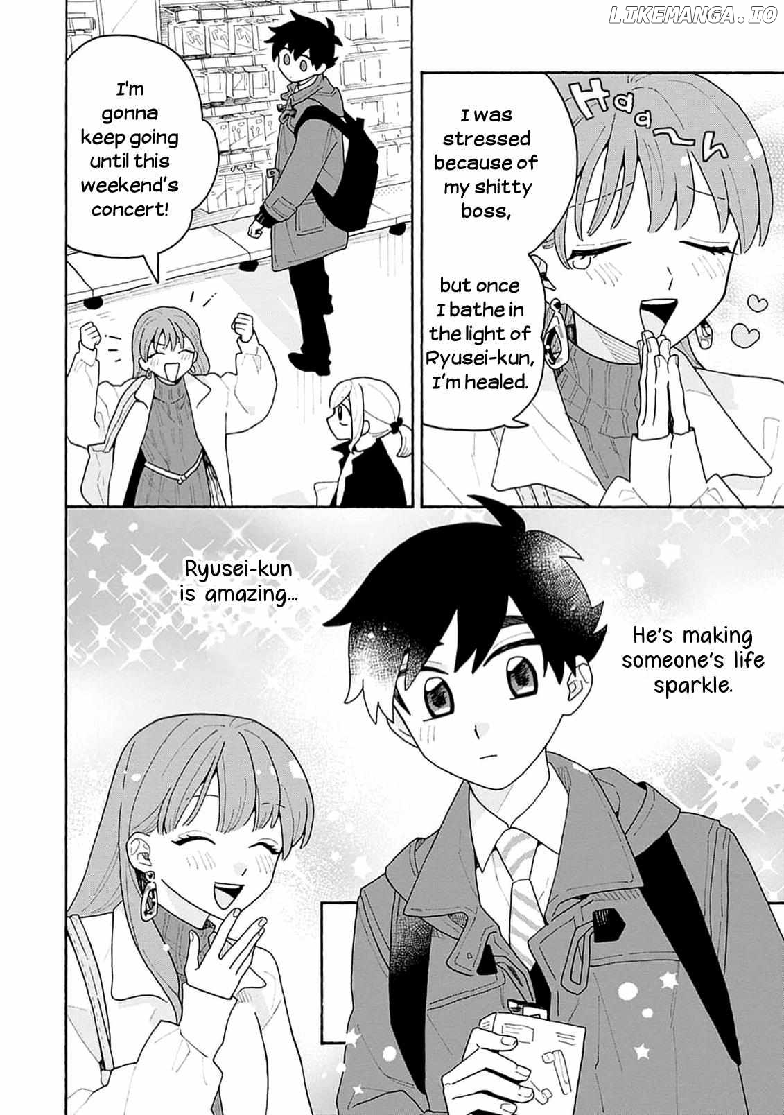 Lovesick Idol Ryuusei-kun Won't Give Up! Chapter 4 - page 6