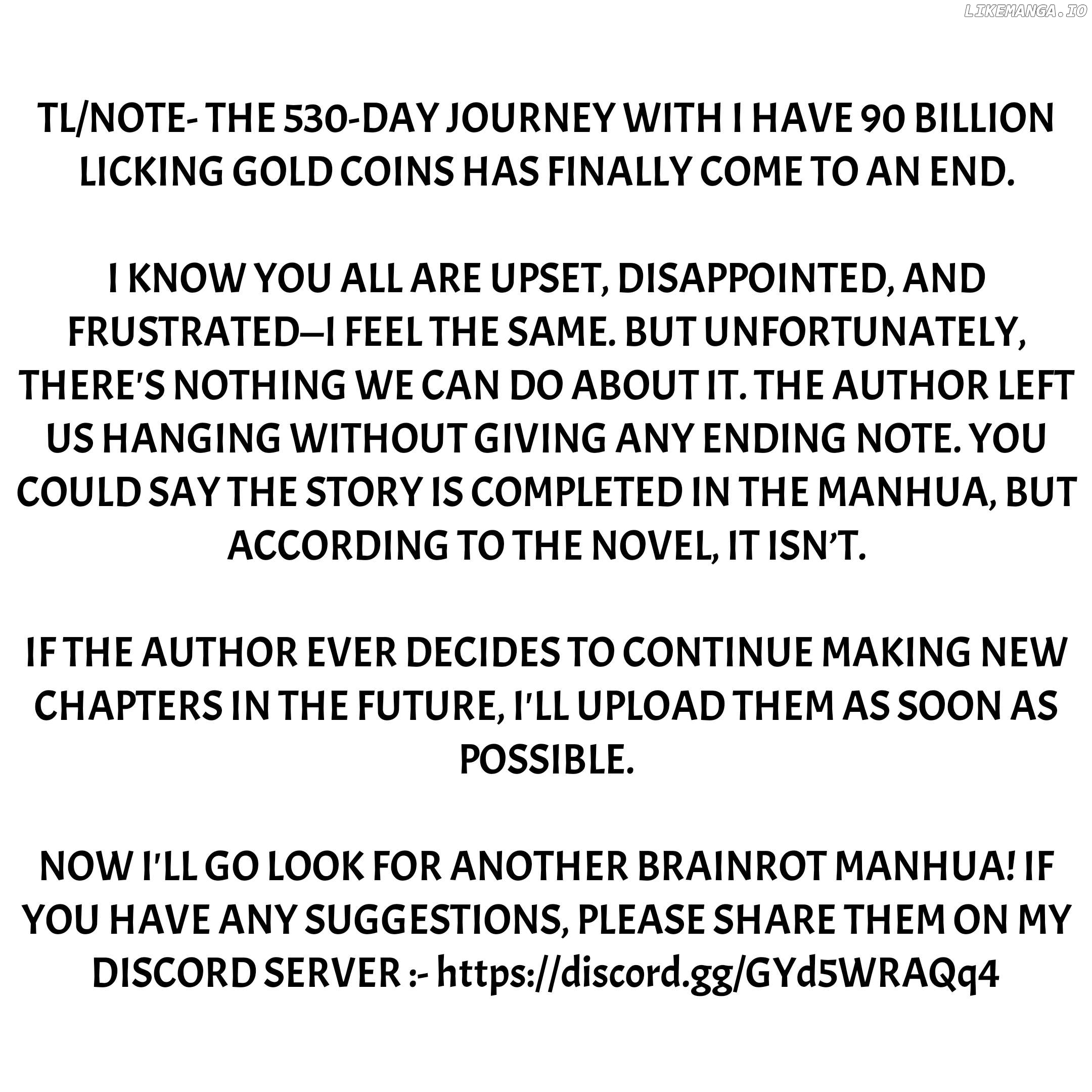 I have 90 billion licking gold Chapter 530.5 - page 1