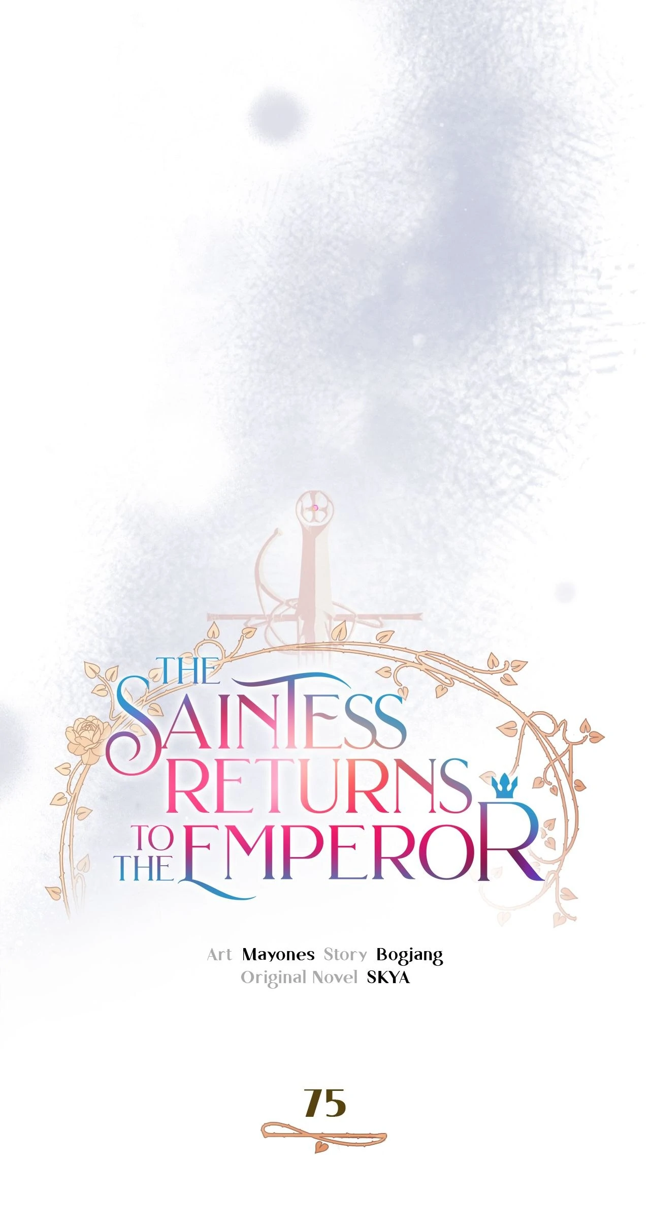 The Saintess Returns to the Emperor Chapter 75 - page 2