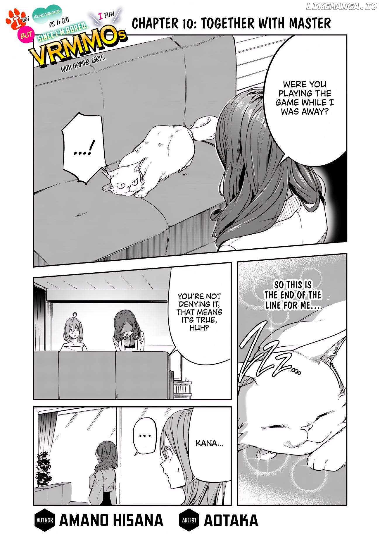 Neko Ni Tenseishita Kedo Hima Nano De Gamer Joshi To Issho Ni Vrmmo Wo Suru Chapter 10 - page 2