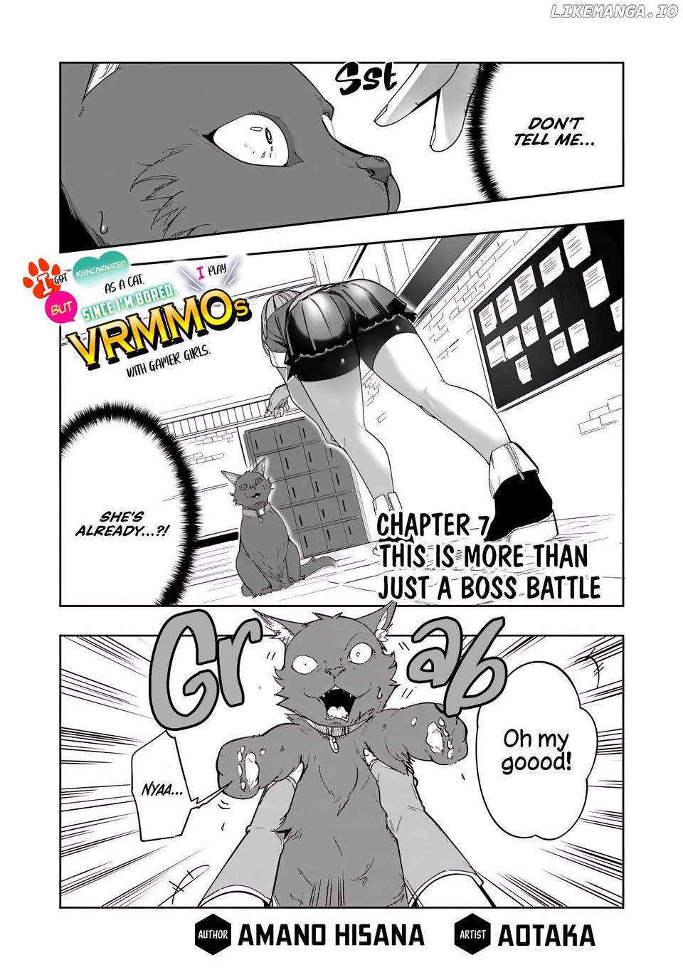 Neko Ni Tenseishita Kedo Hima Nano De Gamer Joshi To Issho Ni Vrmmo Wo Suru Chapter 7 - page 2