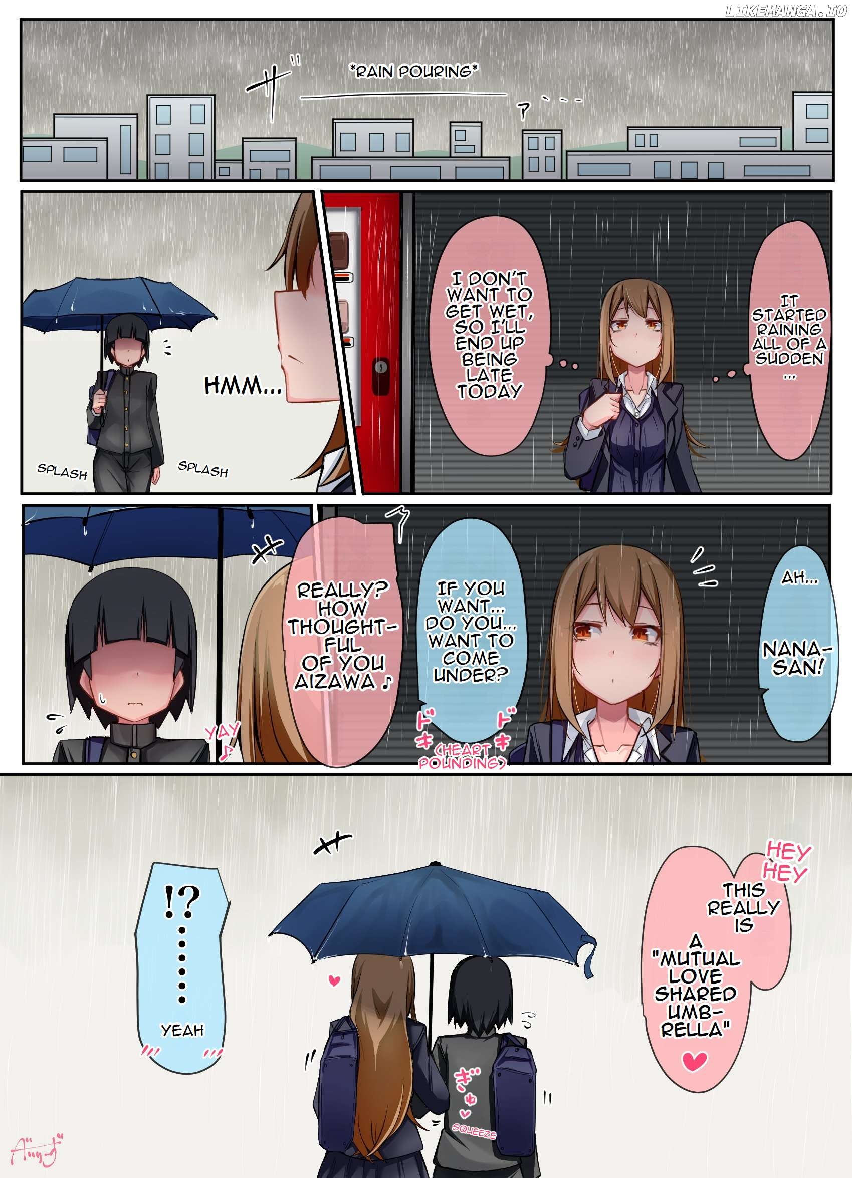 The Gals In My Class Treat Me Like Air Chapter 41.2 - page 1