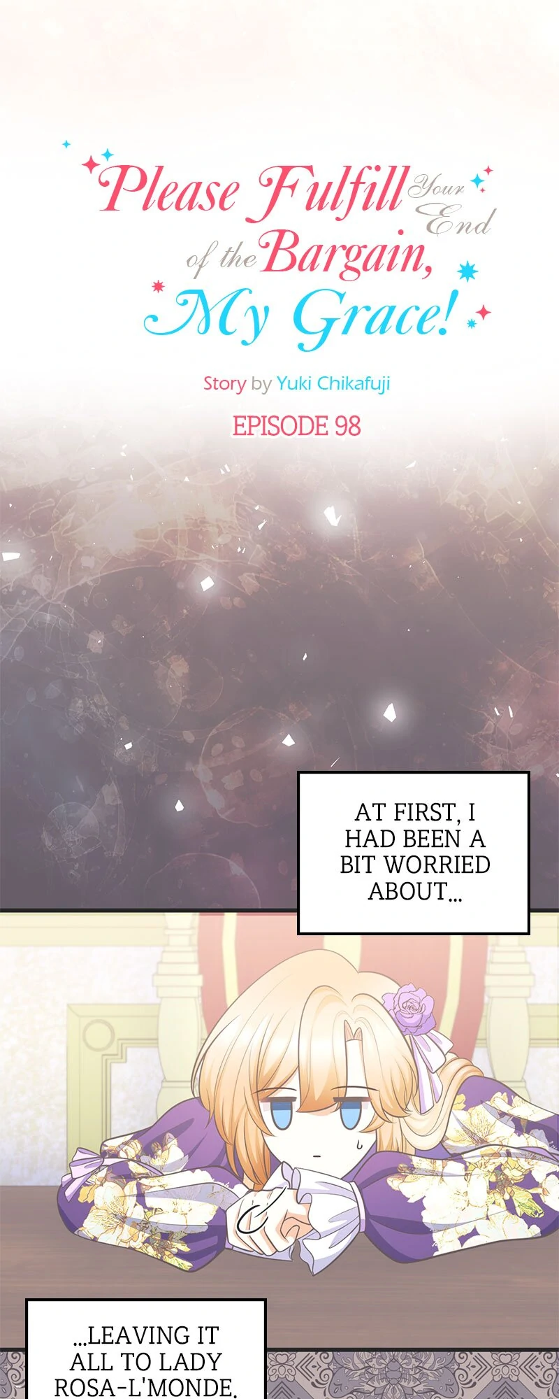 Please Fulfill Your End of the Bargain, My Grace! Chapter 98 - page 4