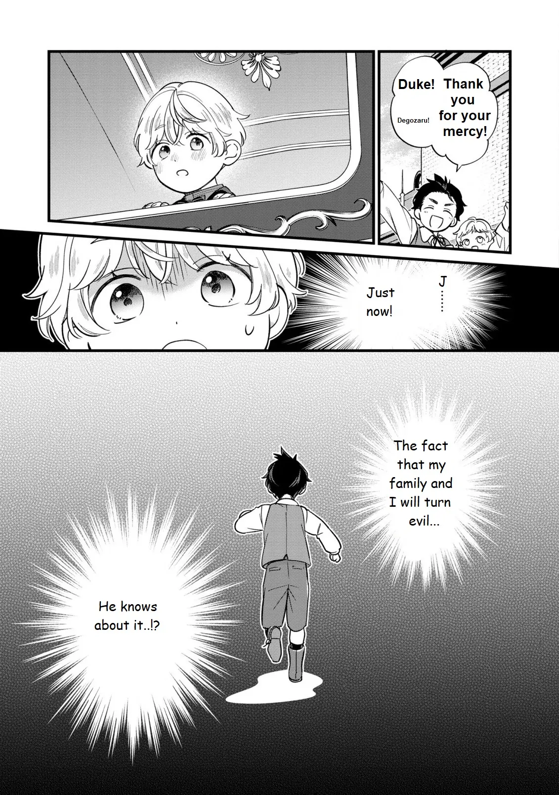 The Duke's Beloved Third Son Aims to Escape as a Villain!? Chapter 17 - page 22