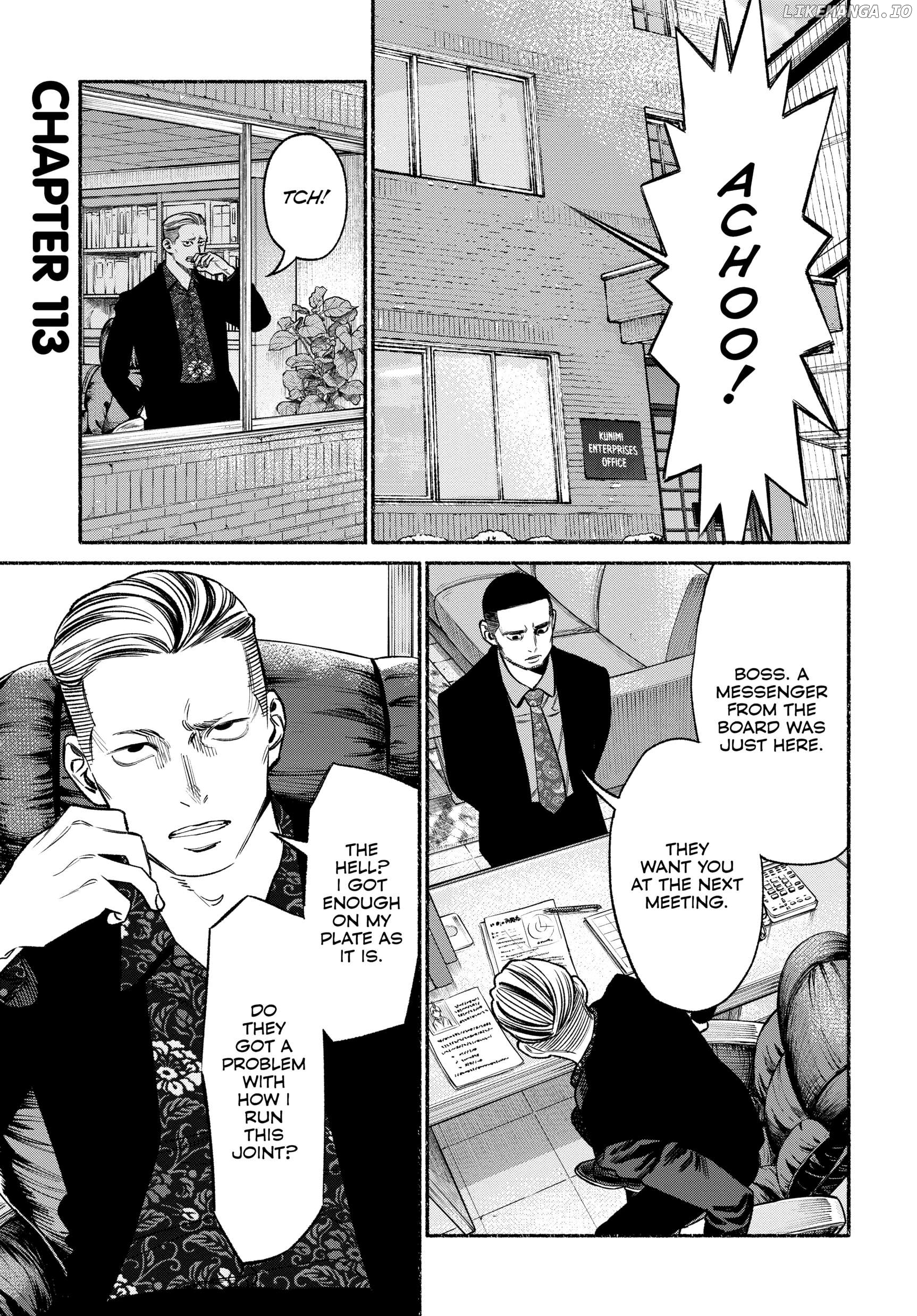 Gokushufudou: The Way of the House Husband Chapter 113 - page 1