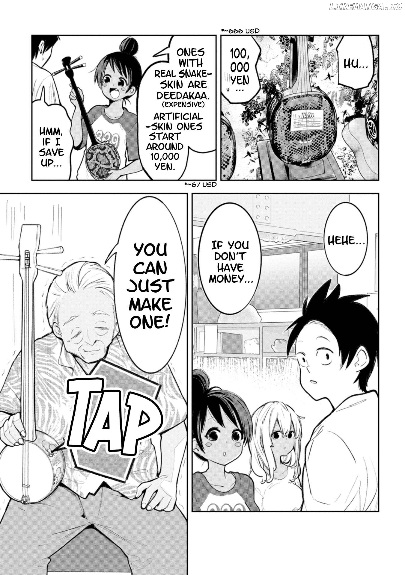 Okinawa de Suki ni Natta Ko ga Hougen Sugite Tsura Sugiru Chapter 37 - page 7