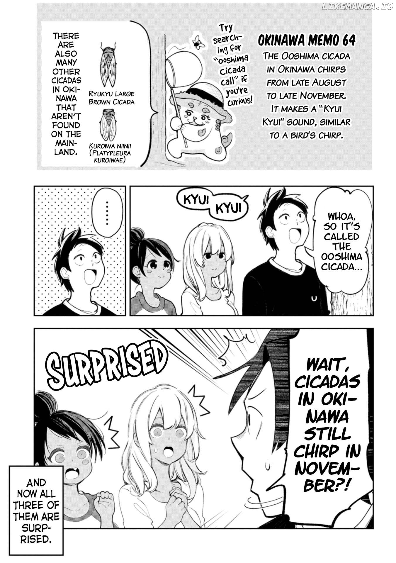 Okinawa de Suki ni Natta Ko ga Hougen Sugite Tsura Sugiru Chapter 38 - page 3