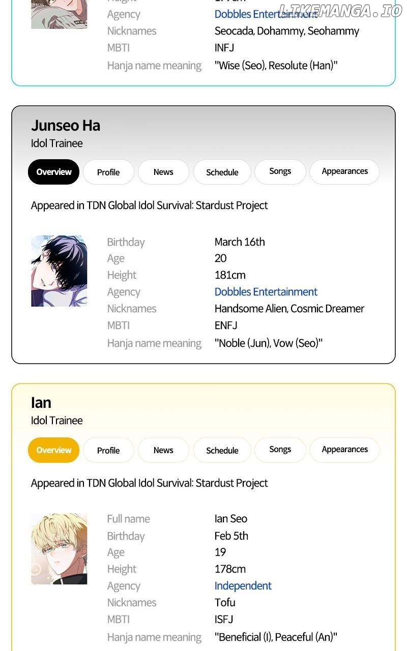 I Became the Youngest Member of Top Idol Chapter 50.5 - page 37