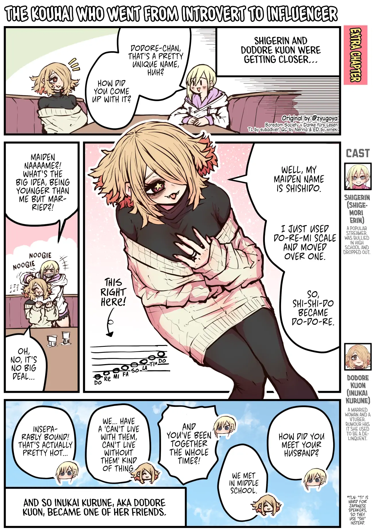 The Kouhai Who Went From Introvert To Influencer Chapter 20.5 - page 1