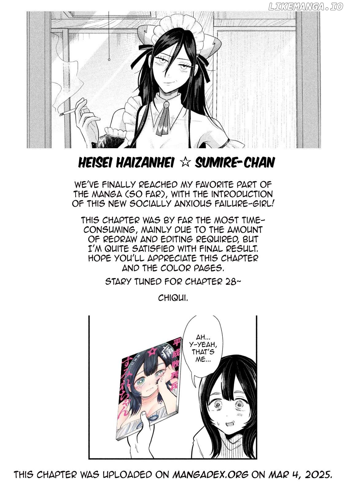 Heisei Haizanhei ☆ Sumire-Chan Chapter 27 - page 21