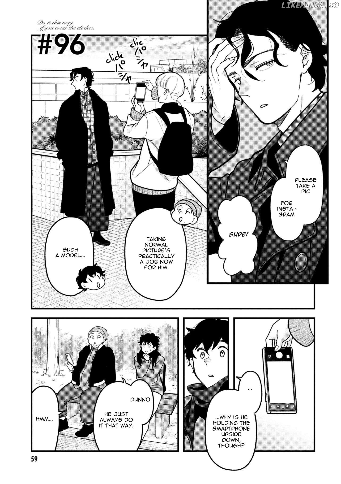 If You’re Gonna Dress Up, Do It Like This Chapter 96 - page 1