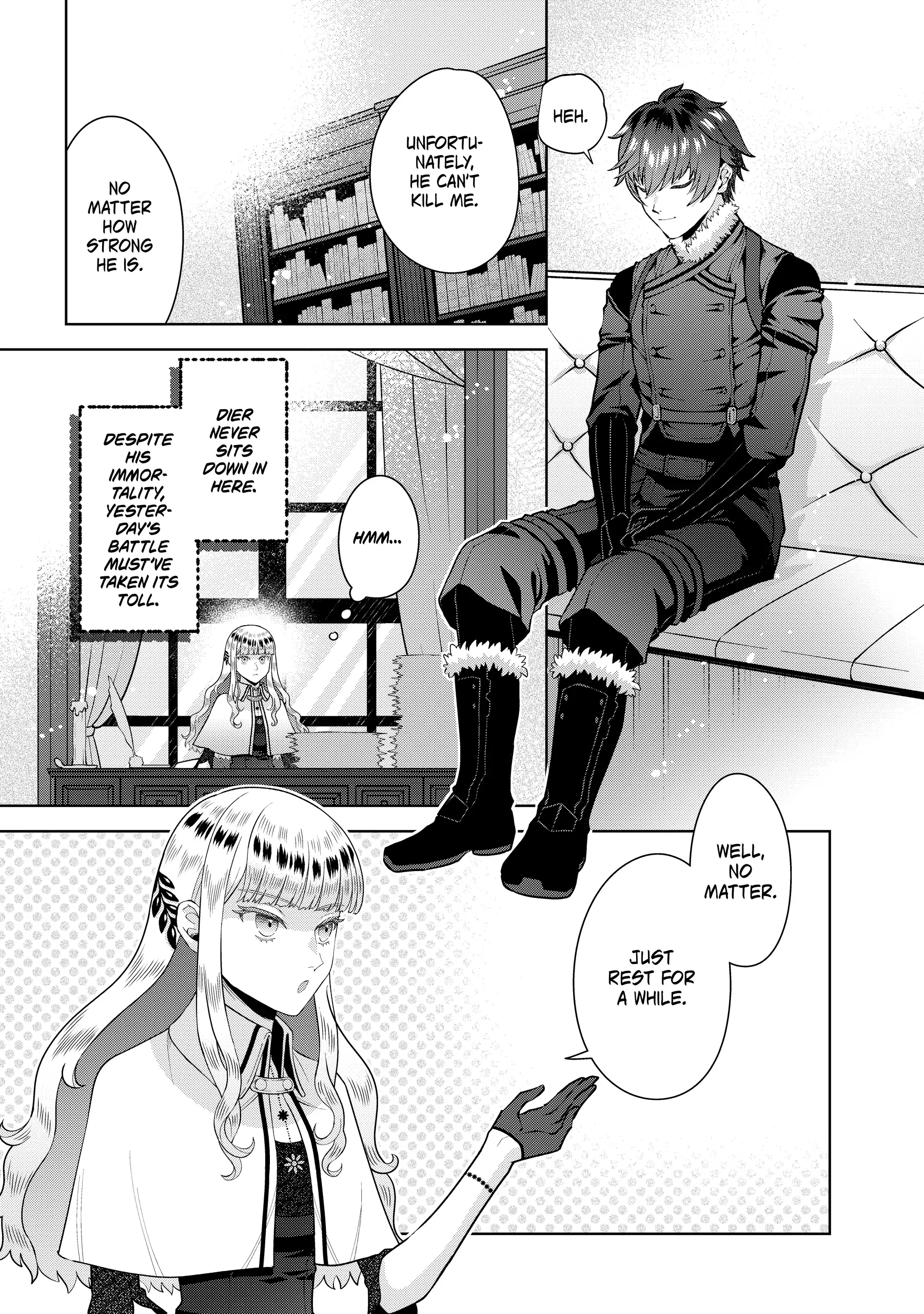 Stuck in a Time Loop: When All Else Fails, Be a Villainess Chapter 14 - page 3