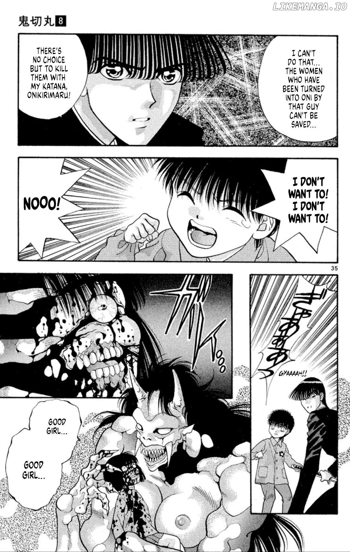 Onikirimaru - Manga Chapter 46 - page 35