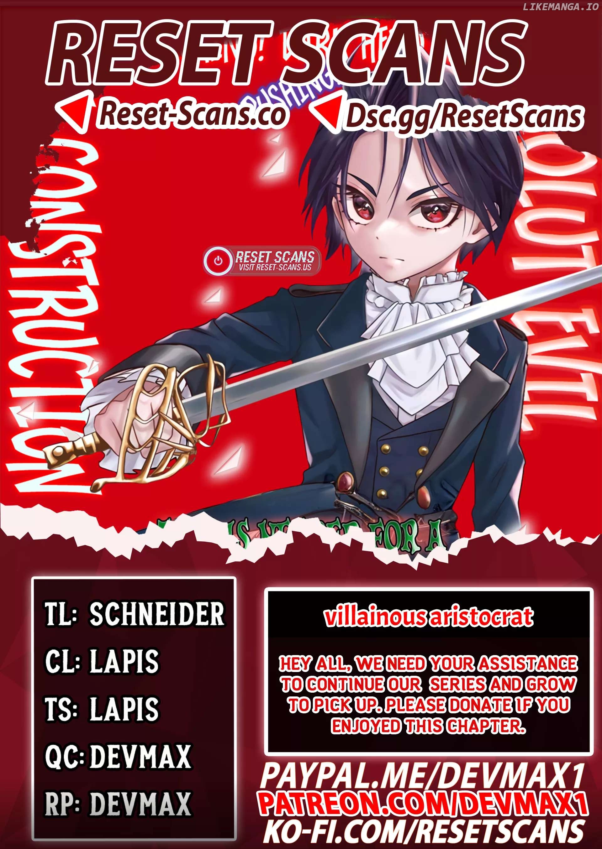That Is Needed for a Villainous Aristocrat Chapter 10 - page 1