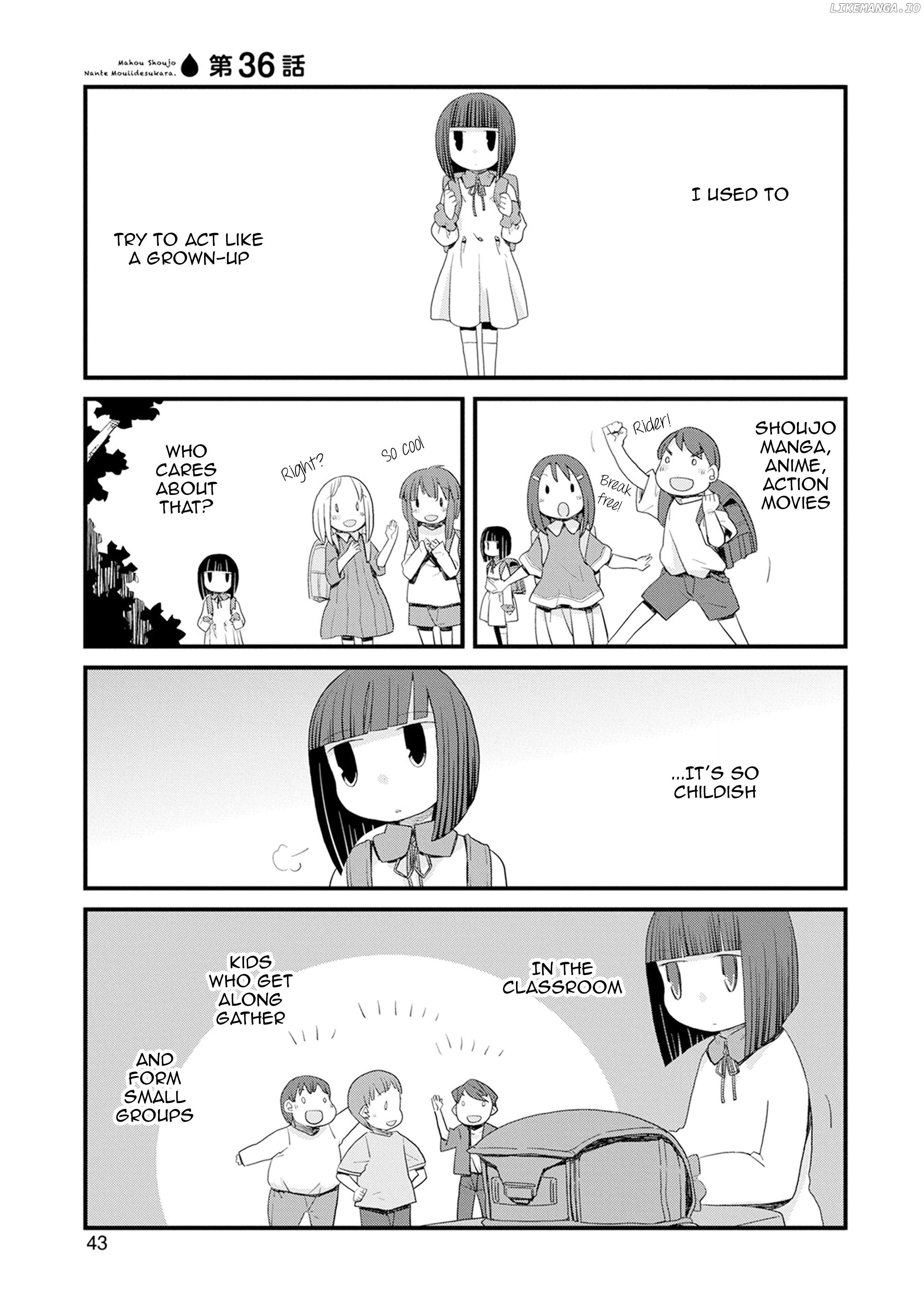 Mahou Shoujo Nante Mou Ii Desu Kara. Chapter 36 - page 1