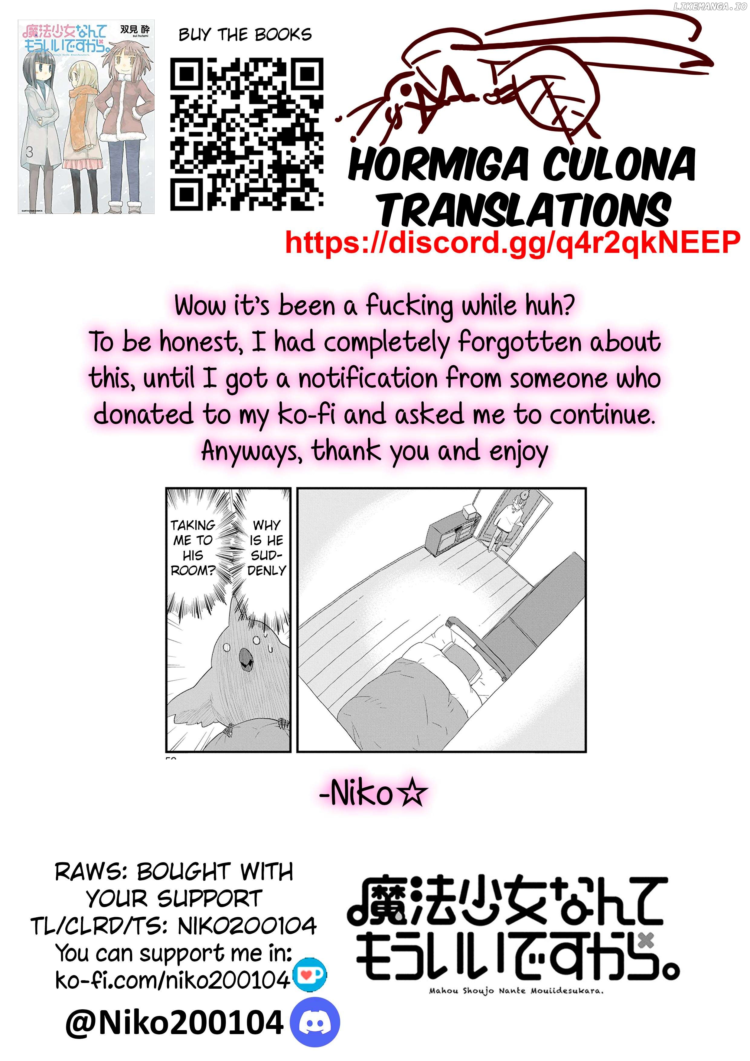 Mahou Shoujo Nante Mou Ii Desu Kara. Chapter 36 - page 14