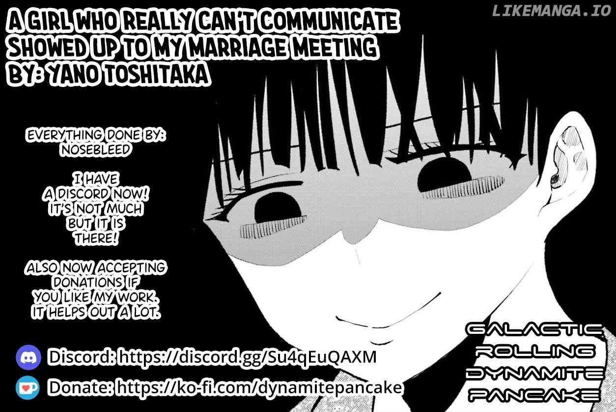 Omiai ni Sugoi Komyu Sawa ga Kita Chapter 29 - page 35