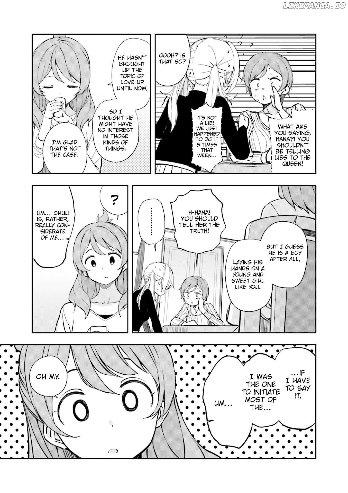 Joukamachi no Dandelion Chapter 63 - page 7