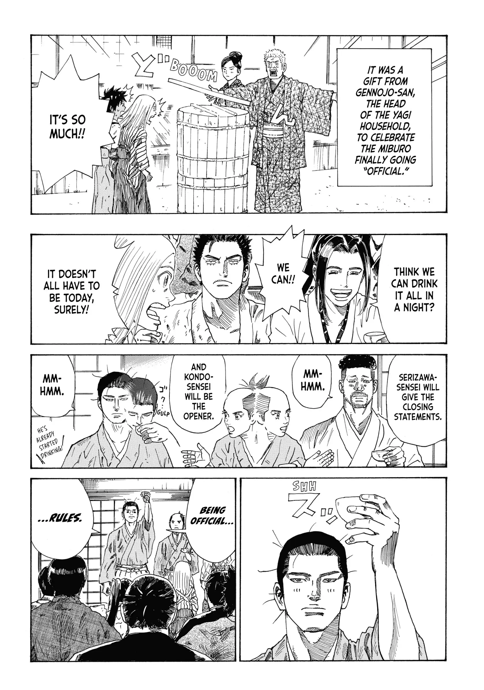 The Blue Wolves of Mibu Chapter 25 - page 2