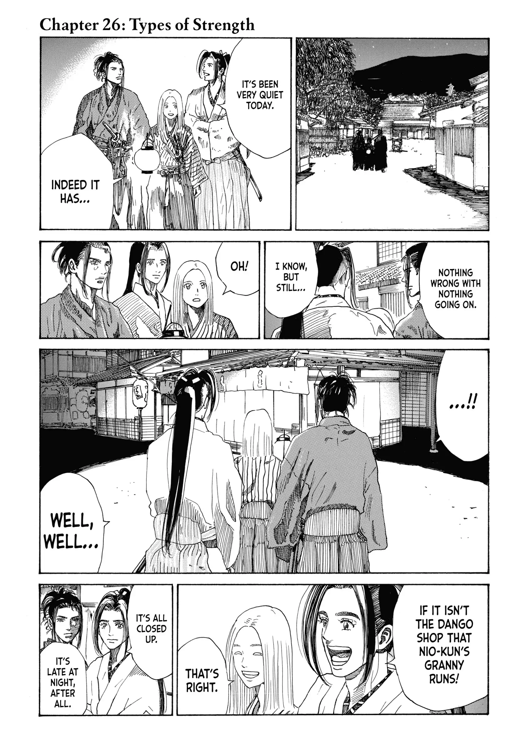 The Blue Wolves of Mibu Chapter 26 - page 1