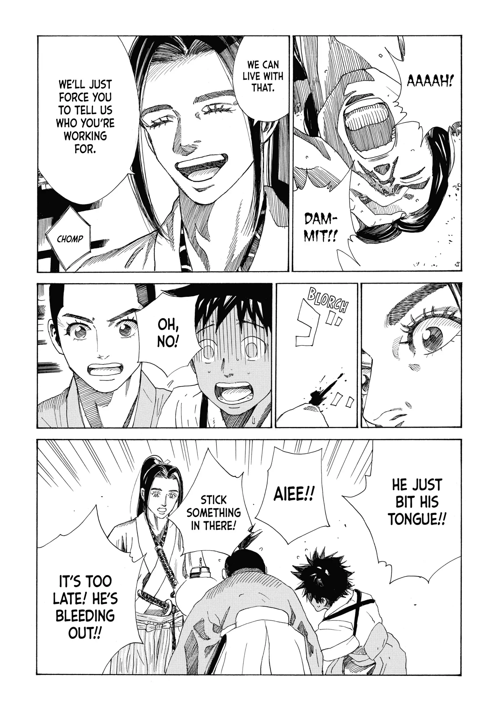 The Blue Wolves of Mibu Chapter 31 - page 13