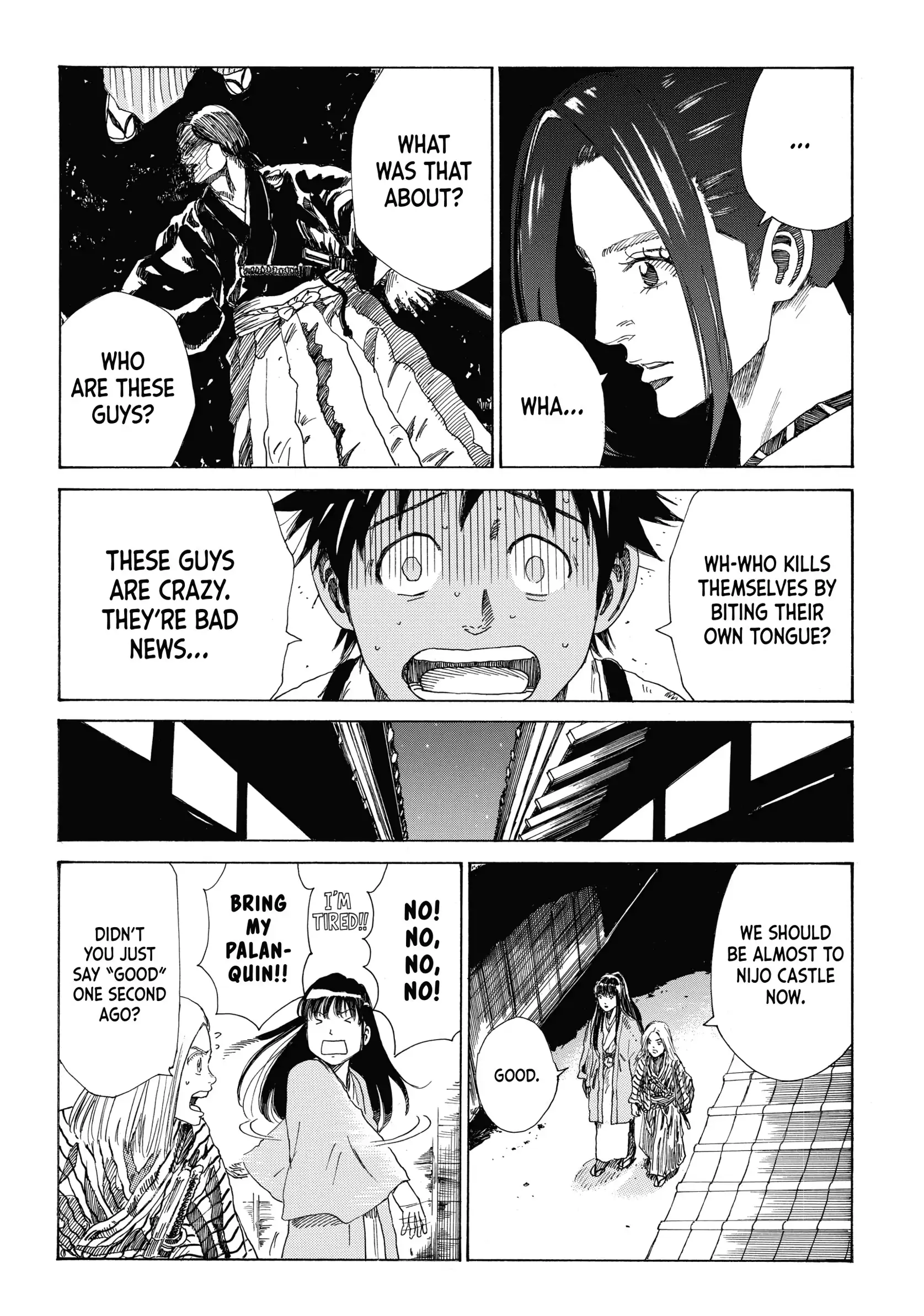 The Blue Wolves of Mibu Chapter 31 - page 14